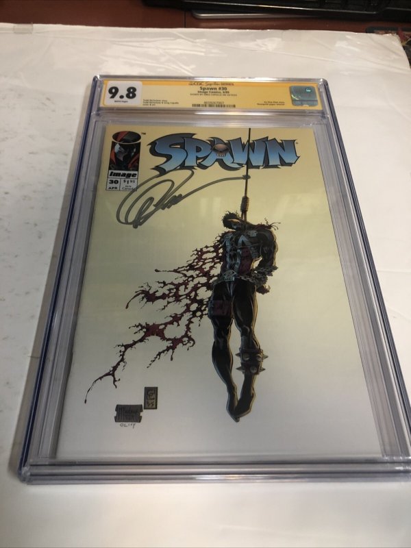 Spawn (1995) # 30 (CGC 9.8 SS) Signed Greg Capullo * Image Comics * Census = 12