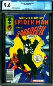 Marvel Team-Up #141 CGC Graded 9.6 Ties with Amazing Spider-Man 252, blk costume