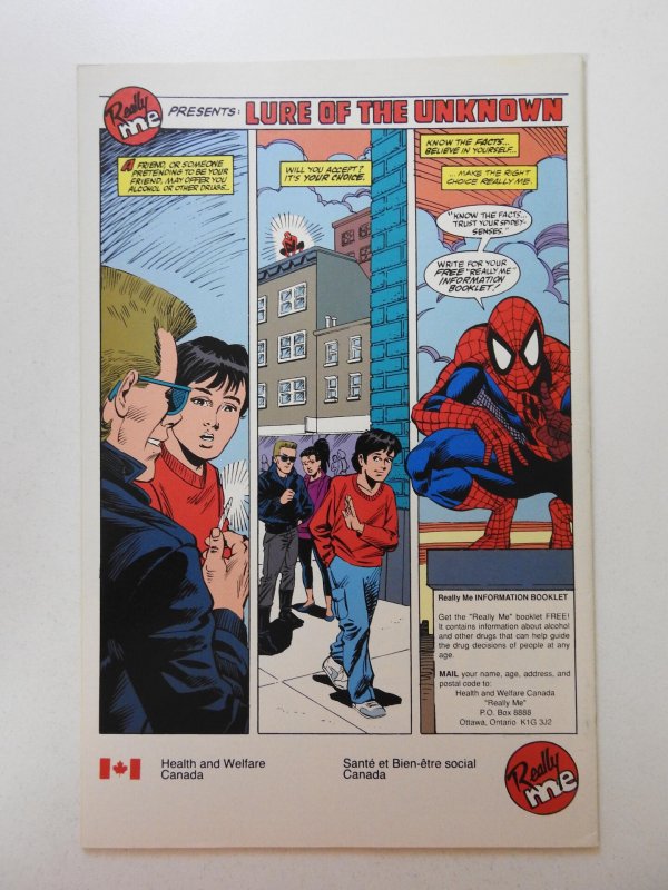 The Amazing Spider-Man: Skating on Thin Ice  (1990) McFarlane Cover! NM- Cond!!