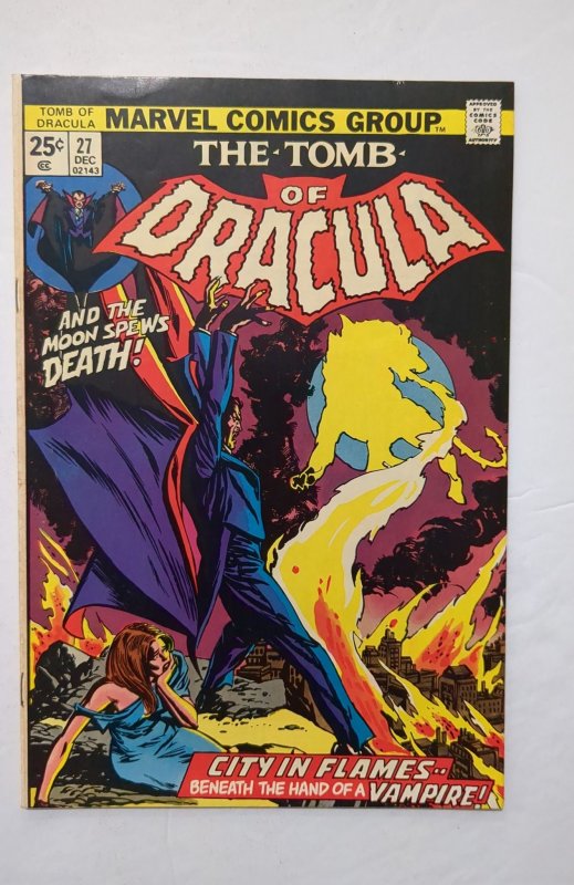 Tomb of Dracula #27 (1974) F/VF 7.0