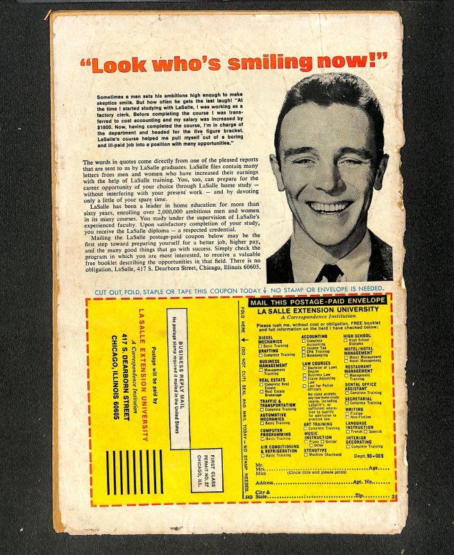 Captain Marvel (1968) #27 3rd Thanos!