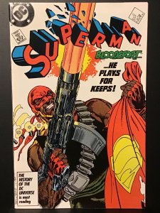 Superman #4 (1987) NM- 9.2 1st appearance Bloodsport