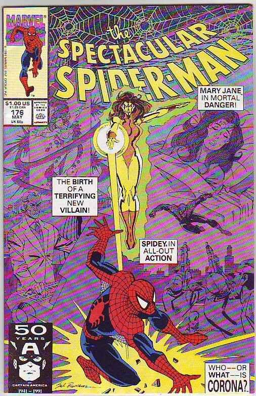 Spider-Man, Peter Parker Spectacular #176 (Jul-91) NM/NM- High-Grade Spider-Man