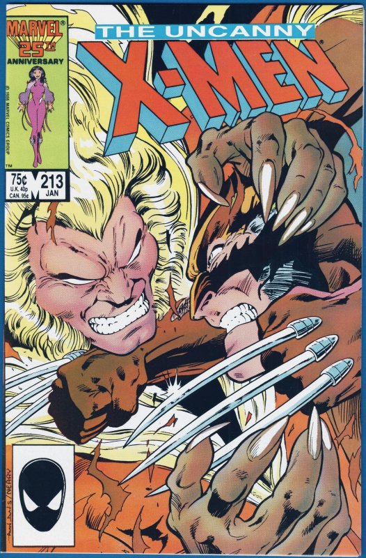 The Uncanny X-Men #213 (1987) 9.2