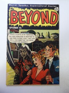 The Beyond #15 (1952) FR Condition near book length spine split