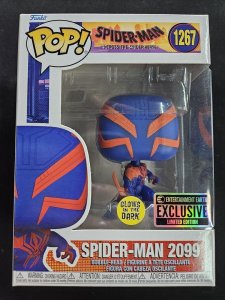 Funko Pop! Spider-Man 2099 #1267, EE Exclusive, Glow-in-the-Dark