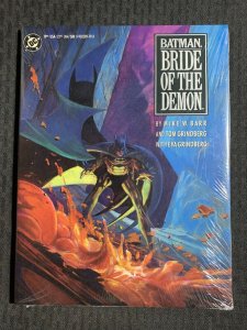 1990 BATMAN Bride of the Demon Hardcover SEALED DC Comics