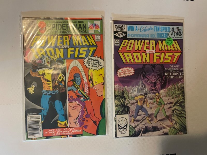 3 Comic Books Marvel Comics Power Man And Iron Fist #75 76 106   61 SM8