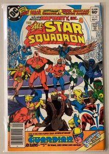 All Star Squadron #25 DC (6.0 FN) Amazing Man + Ultra-Humanite (1983)
