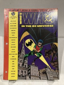 Who's Who in the DC Universe #10 loose-leaf Robin Firestorm Hippolyte Starfire