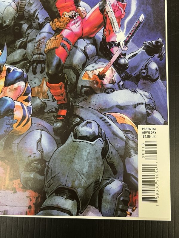 DEADPOOL WOLVERINE #1 1:25 JEROME OPENA VAR MARVEL IN-HAND 2025 PROSHIPPER