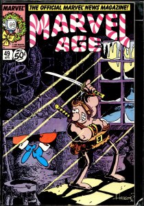 Marvel Age #49 (1987) Groo the Wanderer