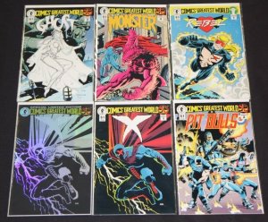 DARK HORSE COMICS'GREATEST WORLD COMIC COLLECTION LOT 15pc FRANK MILLER ART