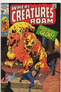 Where Creatures Roam #7 (1971) The Glop