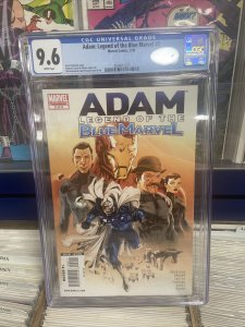 ADAM LEGEND OF THE BLUE MARVEL #2 CGC 9.6