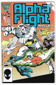 Alpha Flight Annual #1 Direct Edition (1986)