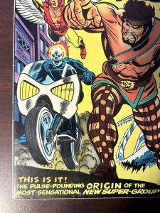 The Champions #1 FN-VF Marvel Comics 1975 Ghost Rider - Black Widow - Hercules 