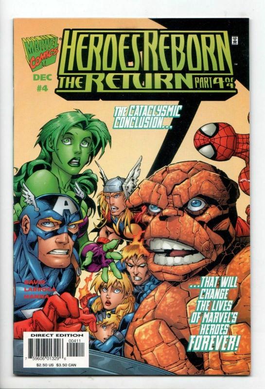 Heroes Reborn #4 (Marvel, 1997) NM