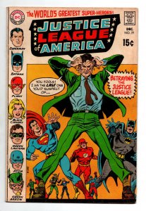 Justice League of America #77  - 1969 - FN