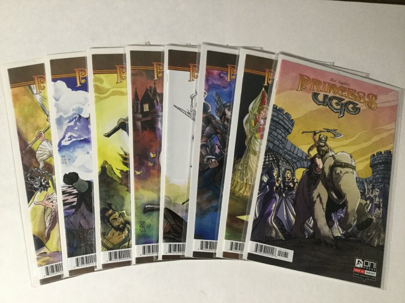 Princess Ugg 1-8 1 2 3 4 5 6 7 8 Lot Nm Near Mint Oni Press