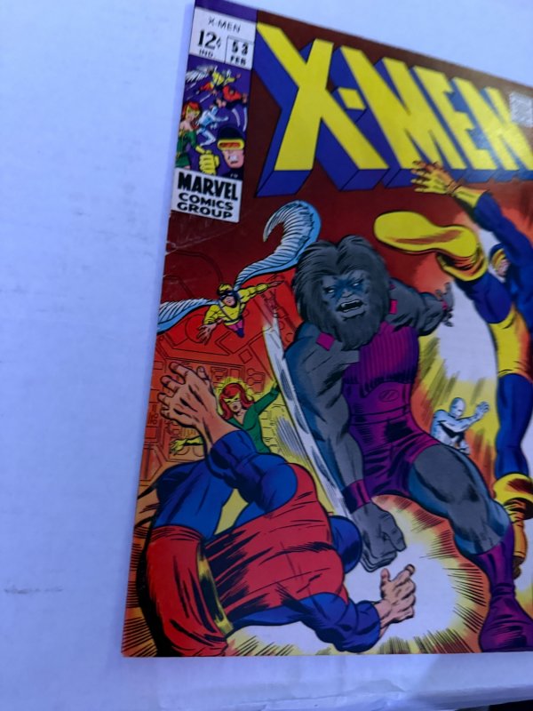 The X-Men #53 (1969) The rage of Blastarr