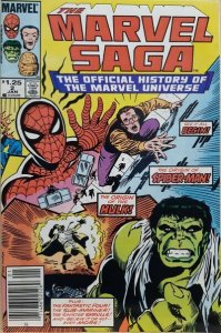 Marvel Saga #2 (Newsstand) VG ; Marvel | low grade comic Spider-Man Hulk