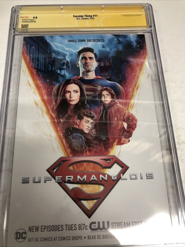 Swamp Thing (2022) #11 (CGCSS 9.8) Signed And Sketch By Mike Perkins!