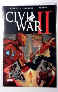 Civil War II #1 2016 Marvel Iron Man Captain Marvel Spider-Man She-Hulk Comic