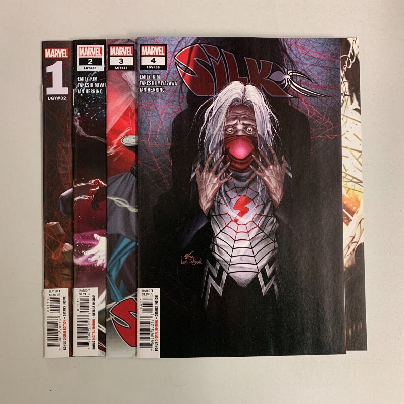 Silk #1-5 Set (Marvel 2022) 1 2 3 4 5 Emily Kim (9.2+) 