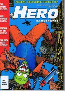 Hero Illustrated #22 ORIGINAL Vintage 1995 Warrior Publications The Mask