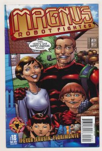 Magnus Robot Fighter (1997 Acclaim) #18 VF Last issue of the series