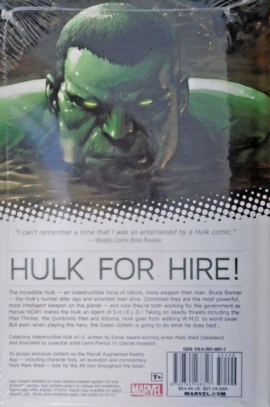 Indestructible Hulk Volume 1 - 50% OFF! with FREE Shipping!