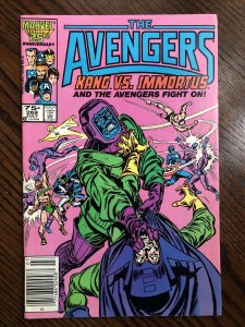 Avengers #269 EXCELLENT! 1986 Marvel Kang the Conqueror Key