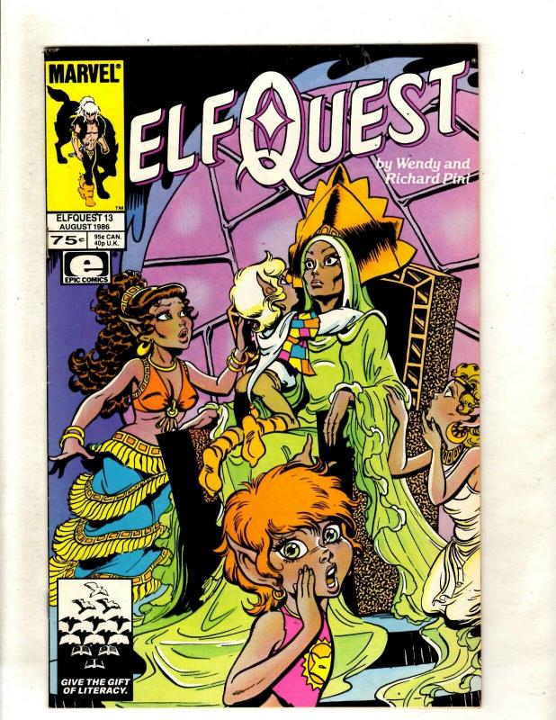 Lot Of 12 Elfquest Marvel Comic Books # 12 13 14 15 16 17 18 19 20 21 22 23 JF14