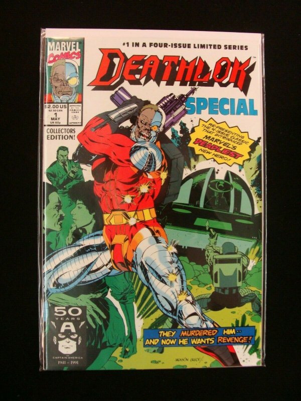 Marvel Comics Deathlok Special #1-4 Complete Run Limited Series