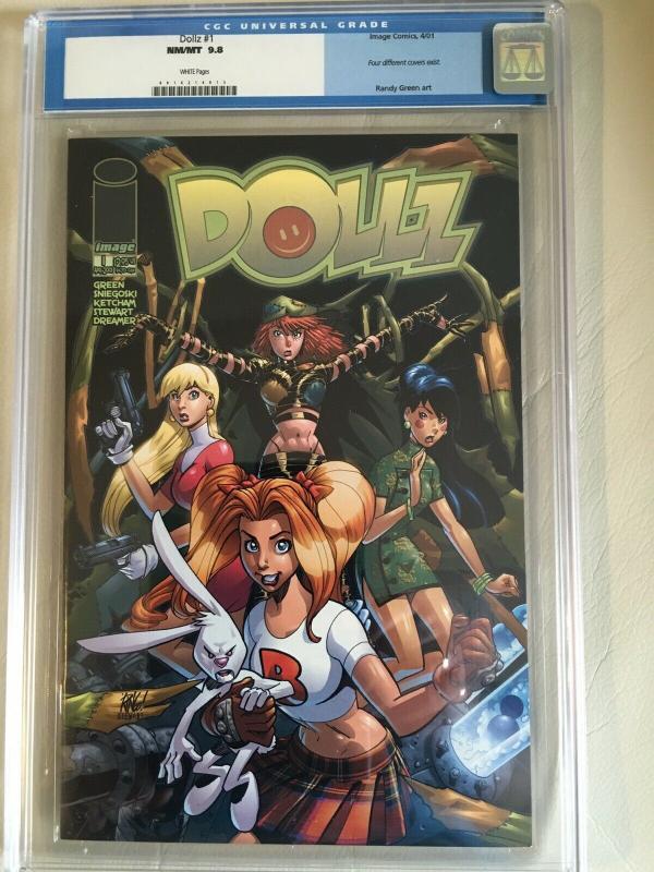 DOLLZ #1 CGC 9.8 (2001) IMAGE DC COMICS