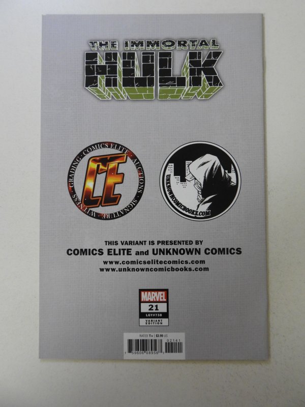 The Immortal Hulk #21 Lee Variant Cover (2019) NM- condition