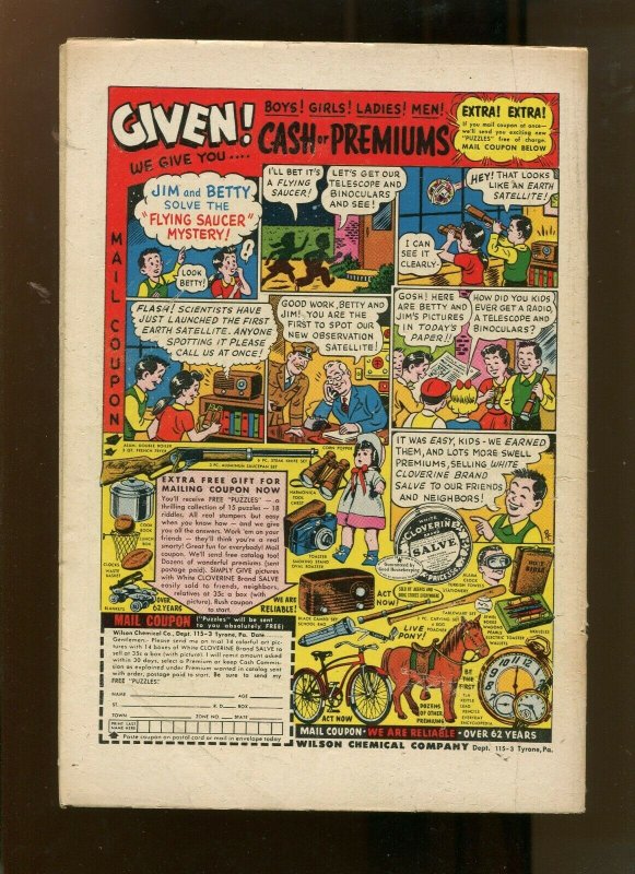 OUR FIGHTING FORCES #21 (3.5) BOUNCING BABY OF B COMPANY! 1957