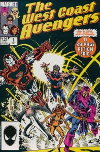 West Coast Avengers #1 FN ; Marvel