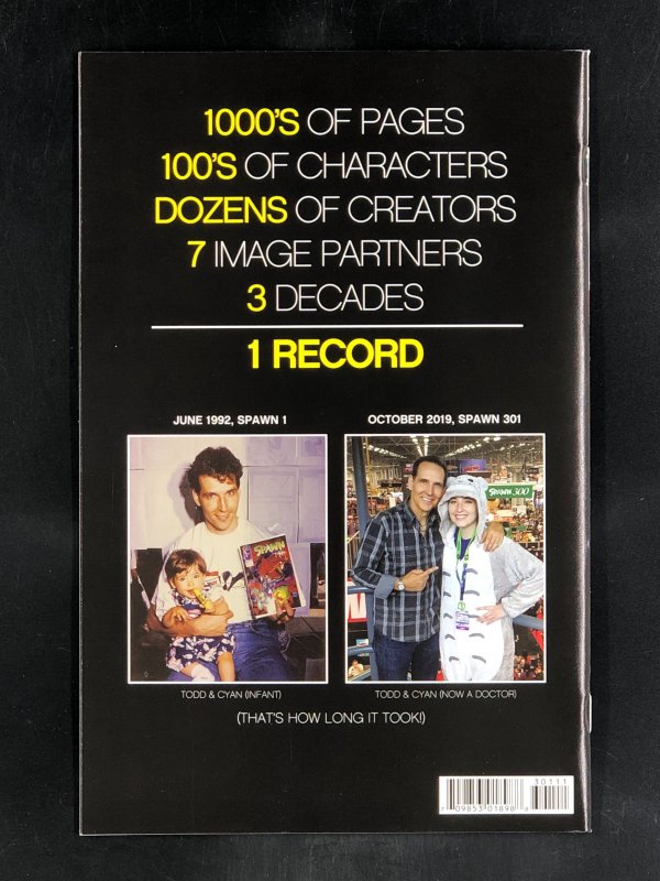 Spawn #301 Cover J (2019) 1:25