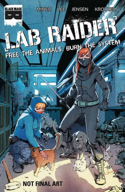 LAB RAIDER (2019 BLACK MASK COMICS) #4 PRESALE-06/26