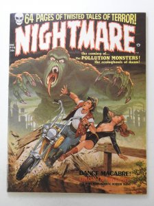 Nightmare #1 (1970) Gorgeous VG+ Condition! Ecologhouls of Doom!