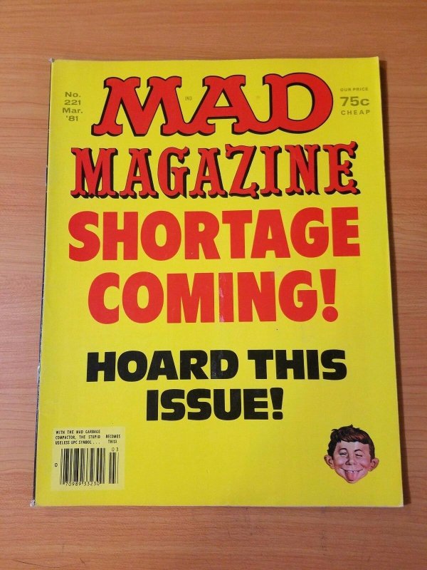 MAD Magazine #221 ~ FINE - VERY FINE VF ~ (Mar 1981, EC)