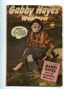 Gabby Hayes Western 8 GD/VG (Fawcett July 1949)