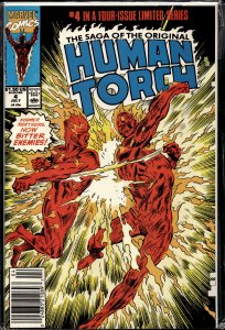 Saga of the Original Human Torch #4 (1990) Human Torch