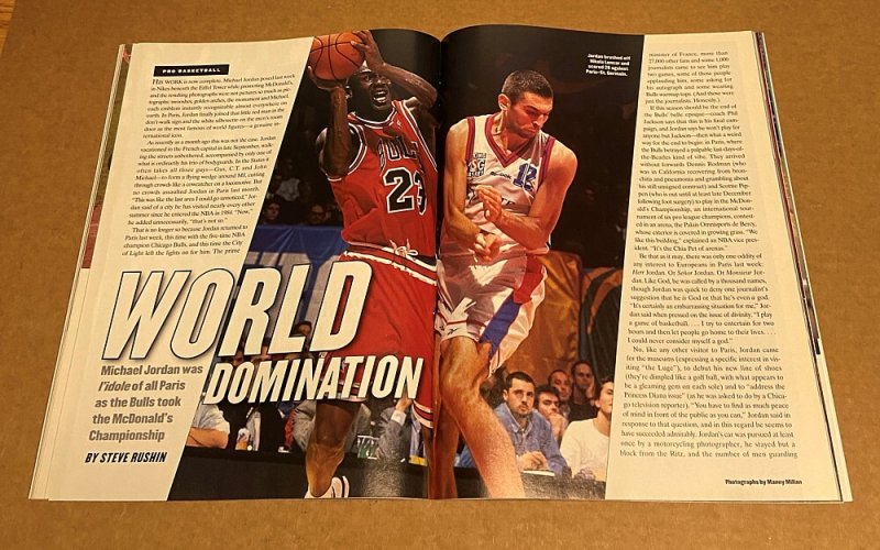 Sports Illustrated ( 8.5 VFN+)  Larry Bird /  October 1997