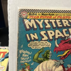 MYSTERY IN SPACE #110 1966 LAST SILVER AGE ISSUE ULTRA PIED PIPER DC COMIC BOOK