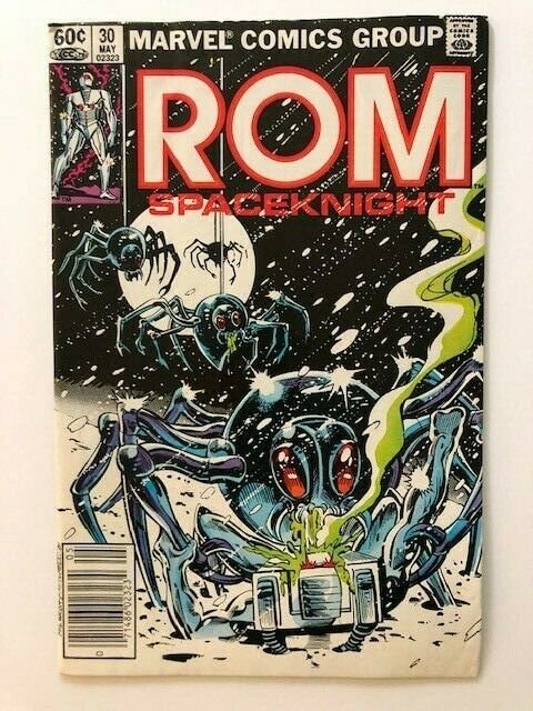 MARVEL ROM Spaceknight #30 1982 series FINE Newstand Variant (A58)