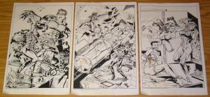 Femforce Pulp Fiction Art Portfolio #1 phantom lady - heike - gorby - AC 2000