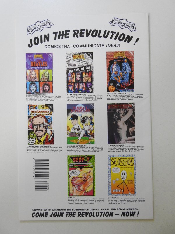 Contemporary Bio-Graphics #1 (1991) Featuring Stan Lee! Sharp VF-NM Condition!